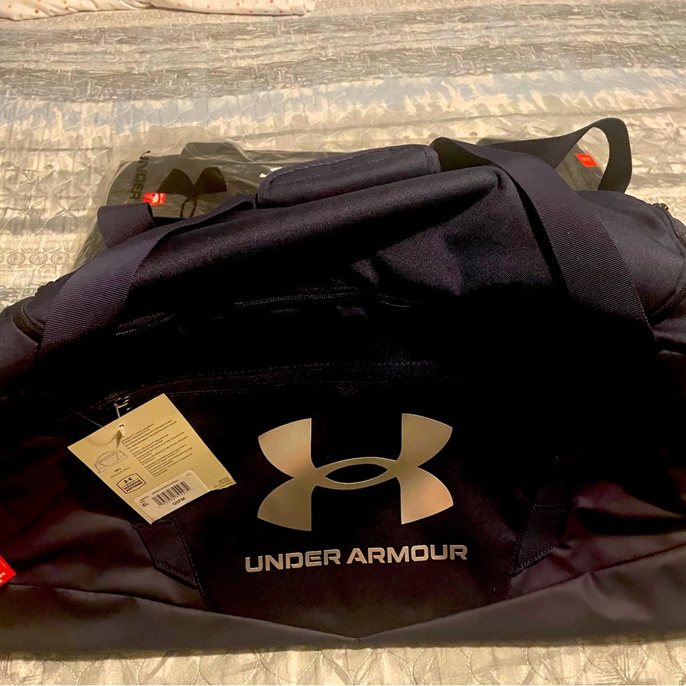 Navy Under Armour Duffel Bag 58L Brand New With Tags